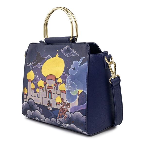NEW Loungefly Disney Aladdin Princess Jasmine Castle Crossbody Bag - Picture 4 of 4